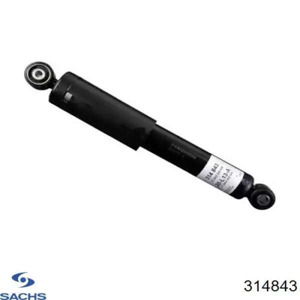 314843 Sachs Амортизаторы задние