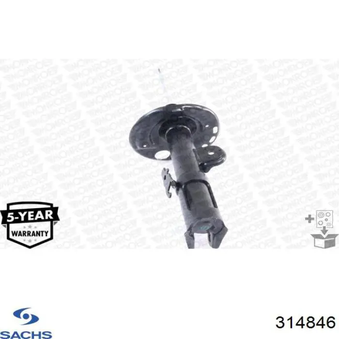 Стойка передняя левая Sachs 314846