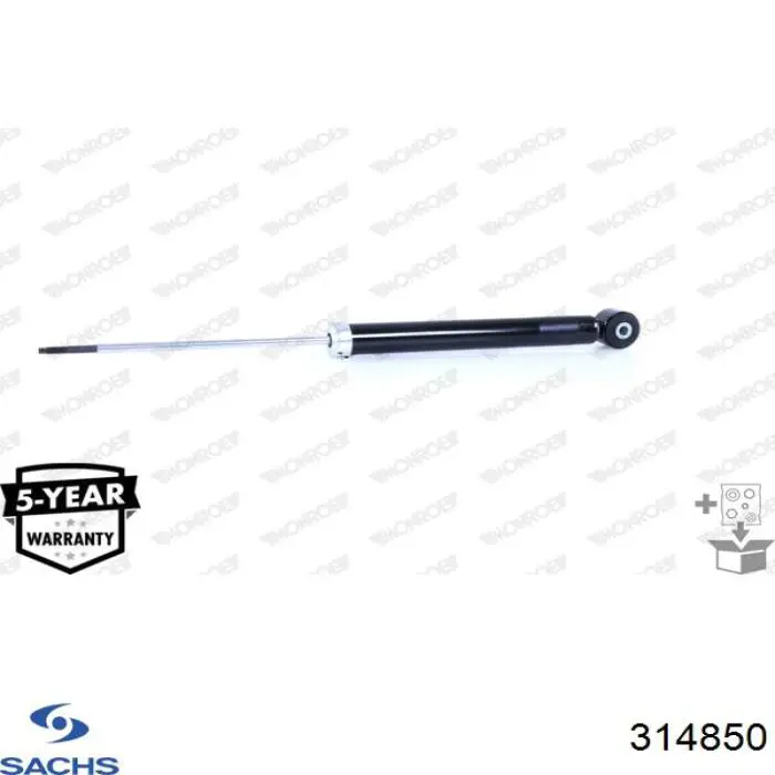 Стойка амортизатора задняя Sachs 314850 цена, от 47.76 USD