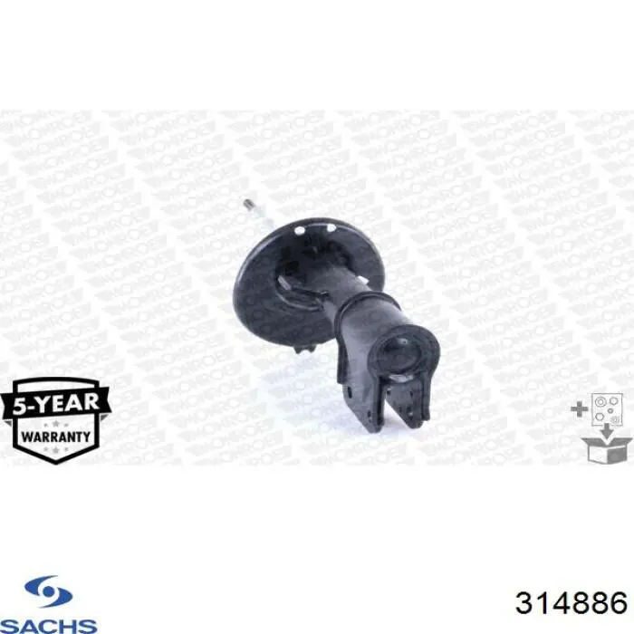 Стойка передняя левая Sachs 314886