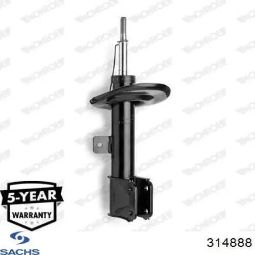 Амортизатор подвески передний левый Sachs 314888 цена, от 75.49 USD