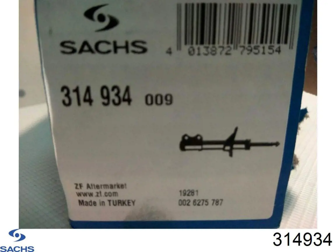 Купить 314934 Sachs Амортизатор задней подвески