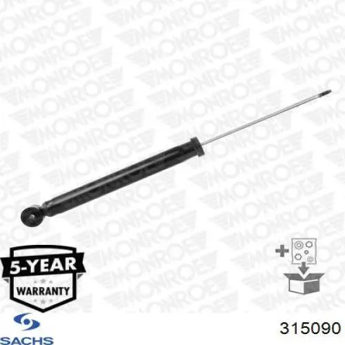 Купить 315090 Sachs Амортизатор задней подвески