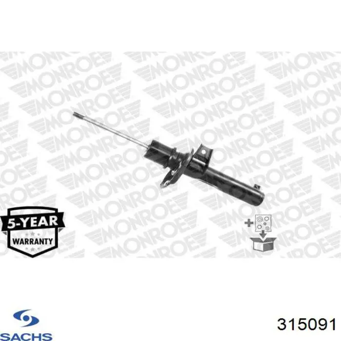 Амортизатор передний 315091 Sachs