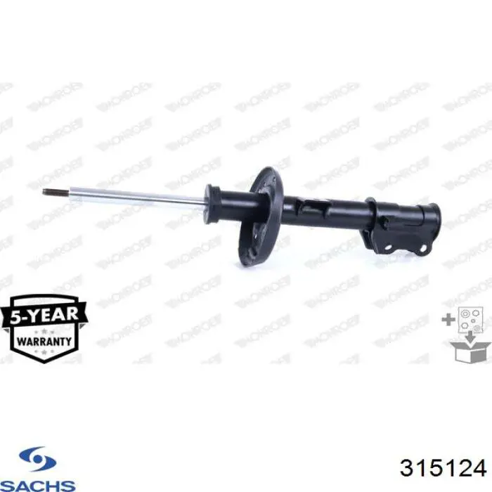 Амортизатор подвески передний левый Sachs 315124 цена, от 65.64 USD