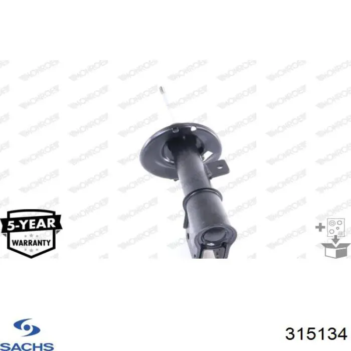 Купить 315134 Sachs Амортизатор подвески передний правый