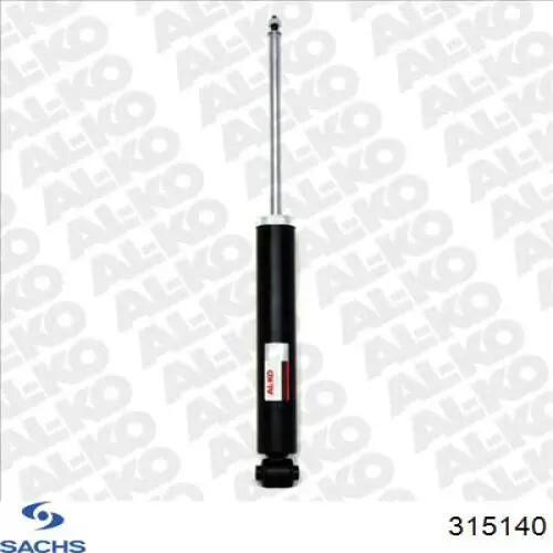 Стойка амортизатора задняя Sachs 315140 цена, от 63.38 USD