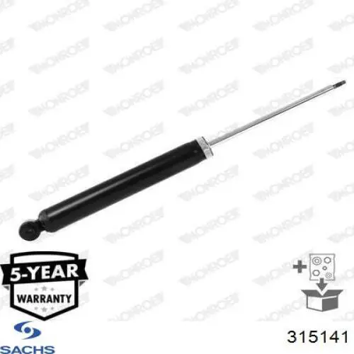 Стойка амортизатора задняя Sachs 315141 цена, от 66.04 USD