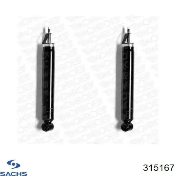 Купить 315167 Sachs Амортизатор задней подвески