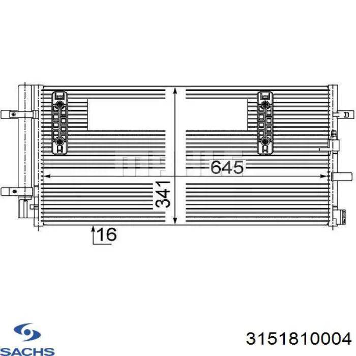 Выжимной подшипник 3151810004 Sachs
