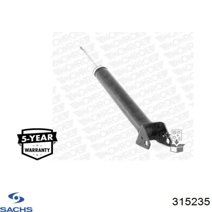 Стойка амортизатора задняя Sachs 315235 цена, от 132.27 USD