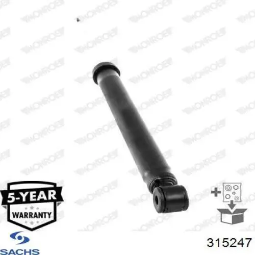 Стойка амортизатора задняя Sachs 315247 цена, от 56.77 USD