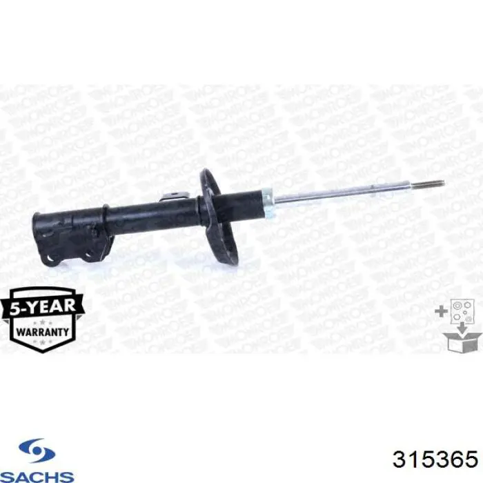 Амортизатор передний левый 315365 Sachs