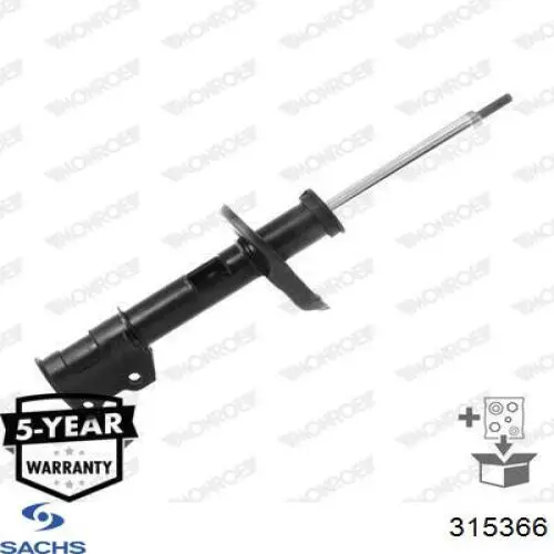 Амортизатор подвески передний левый Sachs 315366 цена, от 85.49 USD
