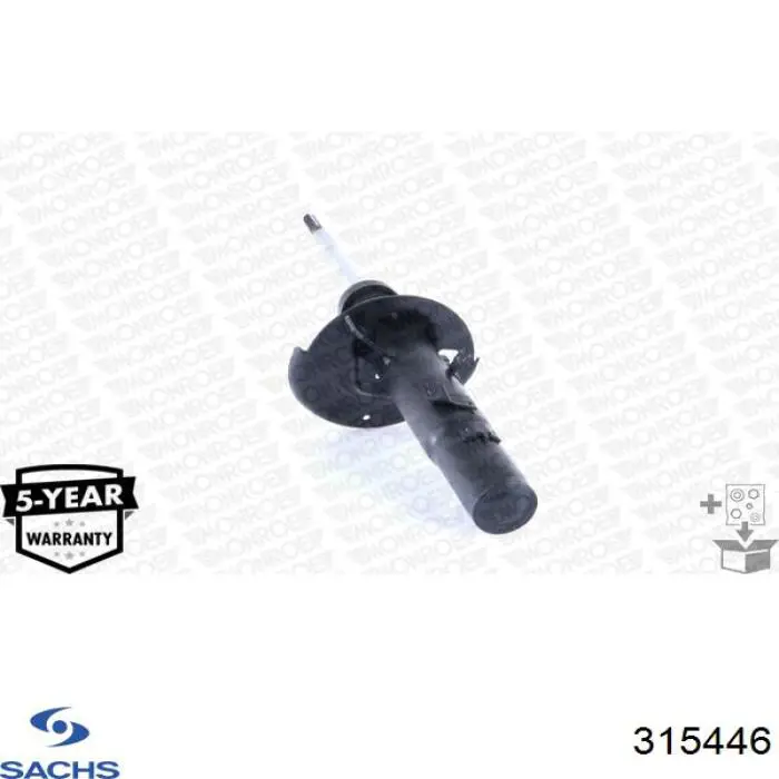Купить 315446 Sachs Амортизатор подвески передний правый