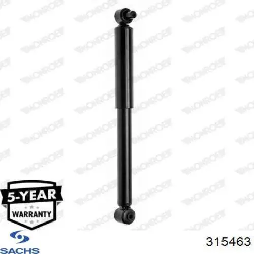 Купить 315463 Sachs Амортизатор задней подвески
