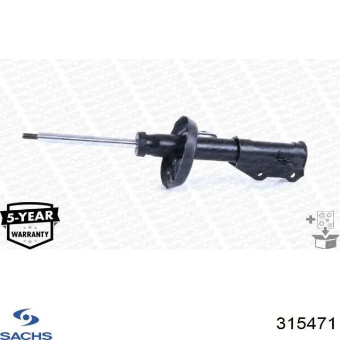 Стойка передняя левая Sachs 315471
