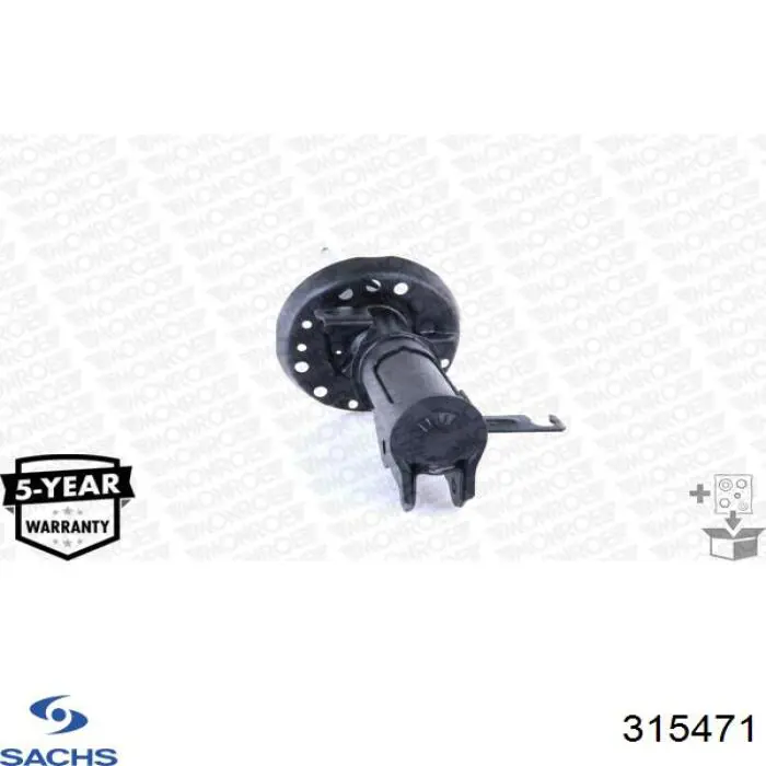 315471 Sachs Амортизатор передний левый
