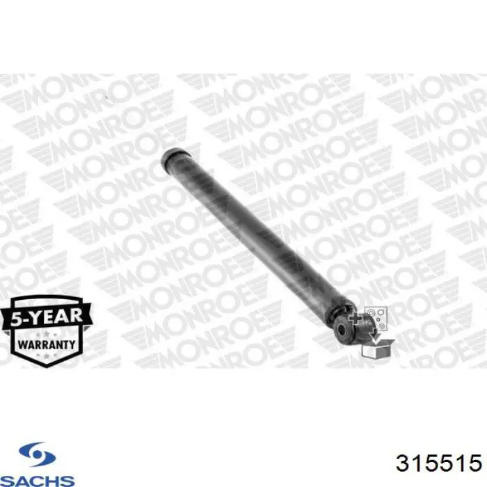 Стойка амортизатора задняя Sachs 315515 цена, от 58.52 USD
