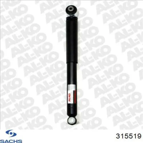 Амортизатор задний 8660004144 Renault (RVI)