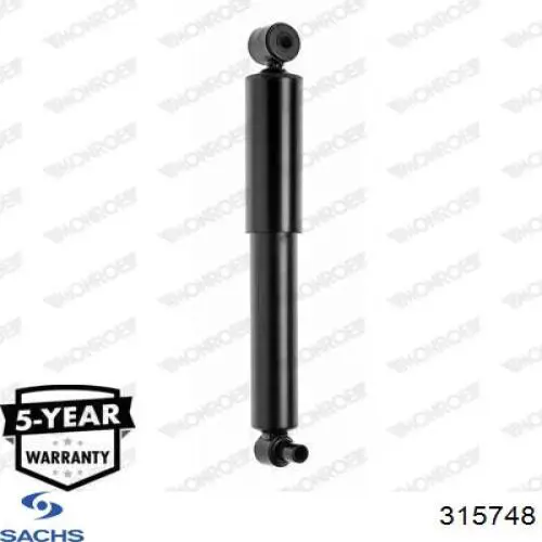 Стойка амортизатора задняя Sachs 315748 цена, от 27.65 USD