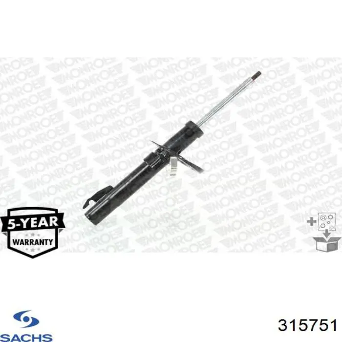 Купить 315751 Sachs Амортизатор задней подвески