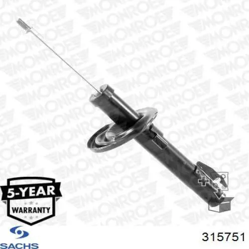 Стойка амортизатора задняя Sachs 315751 цена, от 64.13 USD