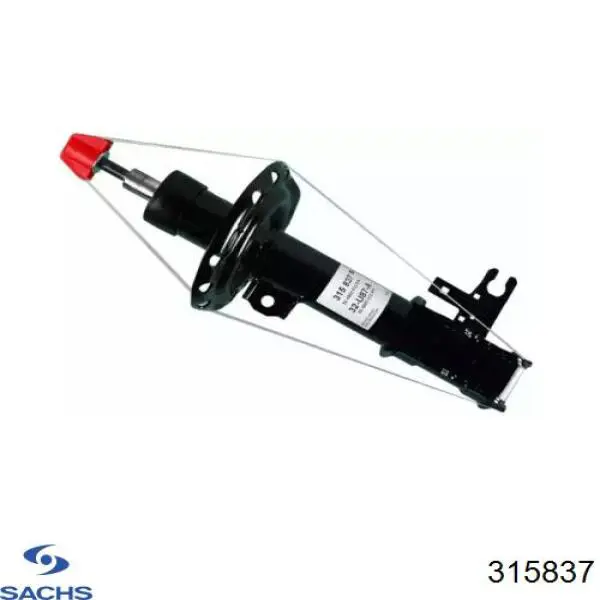 Амортизатор подвески передний левый Sachs 315837 цена, от 91.35 USD
