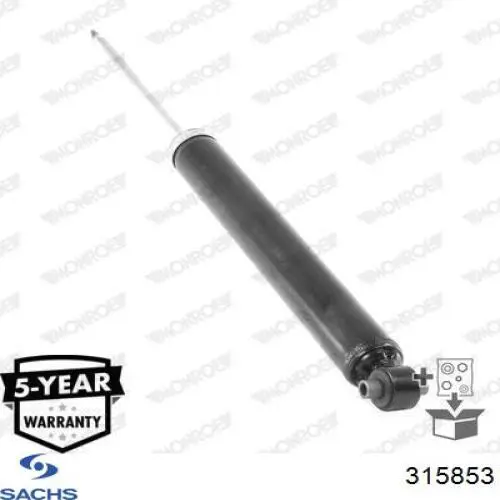 Стойка амортизатора задняя Sachs 315853 цена, от 67.79 USD