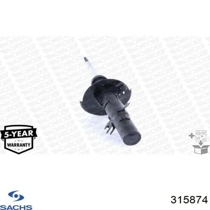 Амортизатор передней подвески левой Sachs 315874 цена, от 65.87 USD