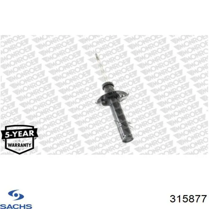 Купить 315877 Sachs Амортизатор подвески передний правый