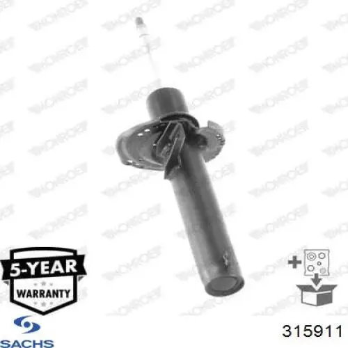 Купить 315911 Sachs Амортизатор передней подвески