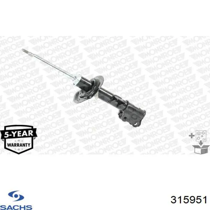 Купить 315951 Sachs Амортизатор подвески передний правый