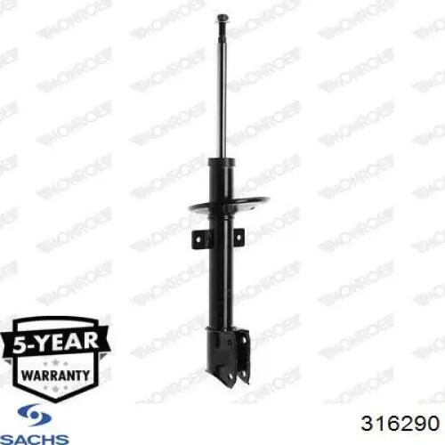 Стойка амортизатора задняя Sachs 316290 цена, от 67.15 USD