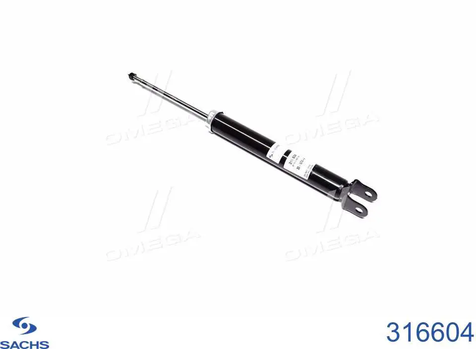 316 604 Sachs amortecedor traseiro