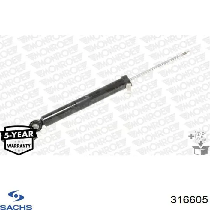 Купить 316605 Sachs Амортизатор задней подвески