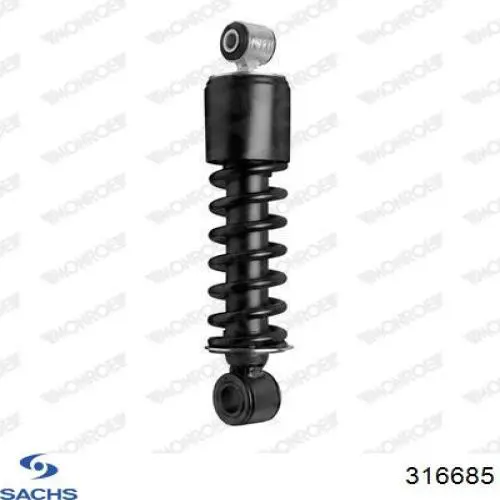 316685 Sachs amortecedor de cabina (truck)