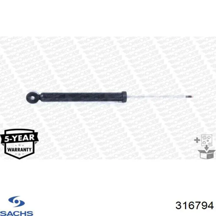 Стойка амортизатора задняя Sachs 316794 цена, от 58.88 USD