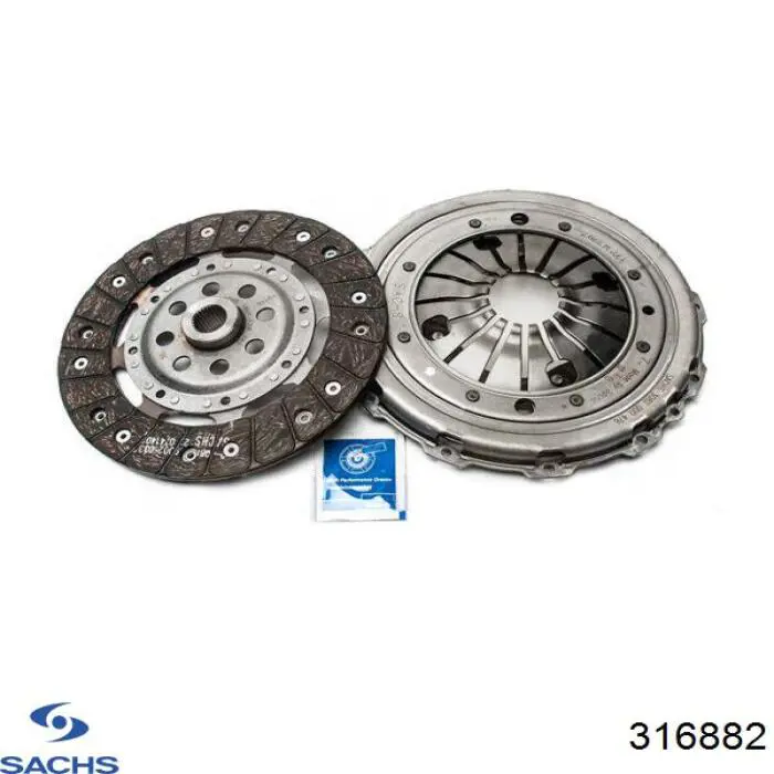 Амортизатор передней подвески левой Sachs 316882 цена, от 72.80 USD