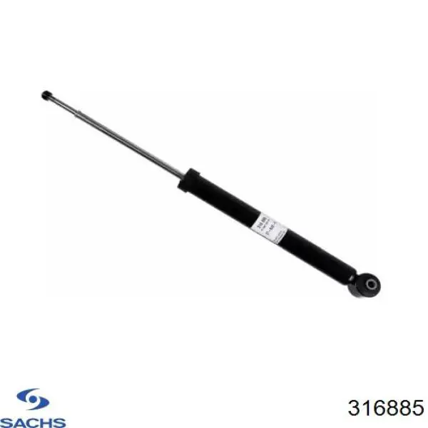 Купить 316885 Sachs Амортизатор задний, левый