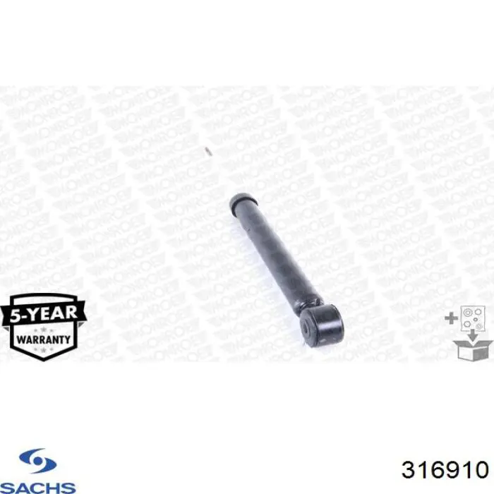Стойка амортизатора задняя Sachs 316910 цена, от 49.12 USD