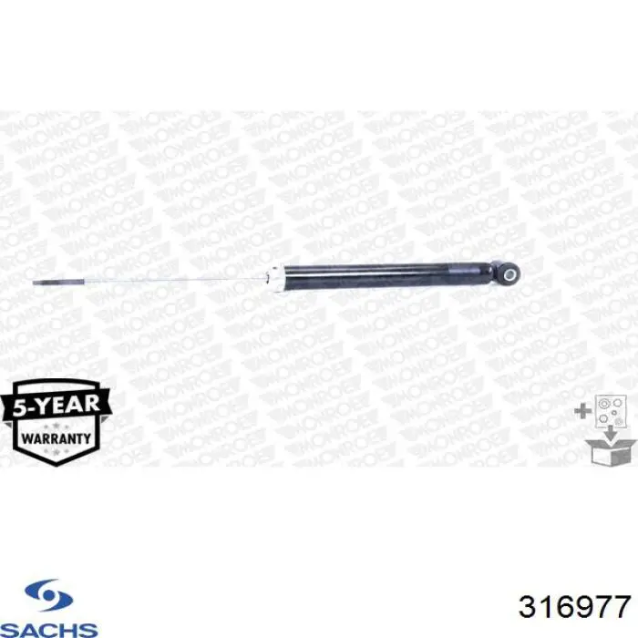 Стойка амортизатора задняя Sachs 316977 цена, от 44.04 USD