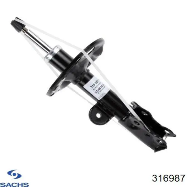 316987 Sachs Амортизатор передний левый
