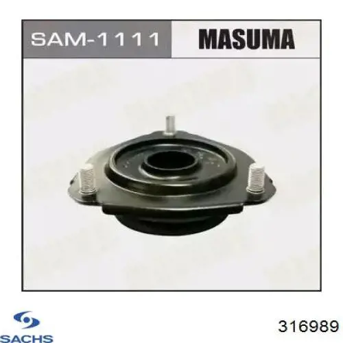 Купить 316989 Sachs Амортизатор задней подвески