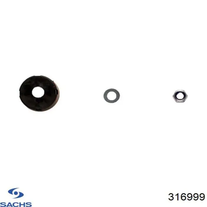 Купить 316999 Sachs Амортизатор задней подвески