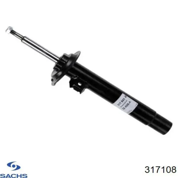 Амортизатор подвески передний левый Sachs 317108 цена, от 64.75 USD