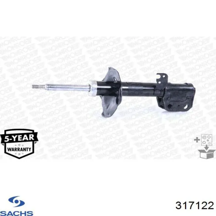 Амортизатор подвески передний левый Sachs 317122 цена, от 61.04 USD
