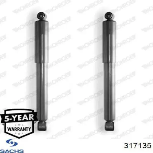 Амортизатор задний 317135 Sachs