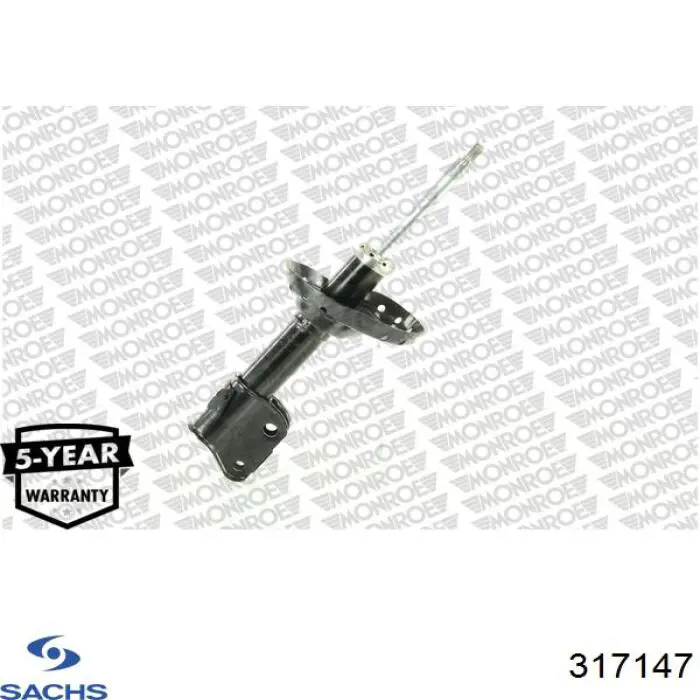 Амортизатор передней подвески левой Sachs 317147 цена, от 70.49 USD
