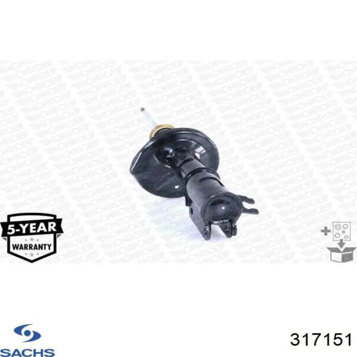 Амортизатор передней подвески левой Sachs 317151 цена, от 29.62 USD